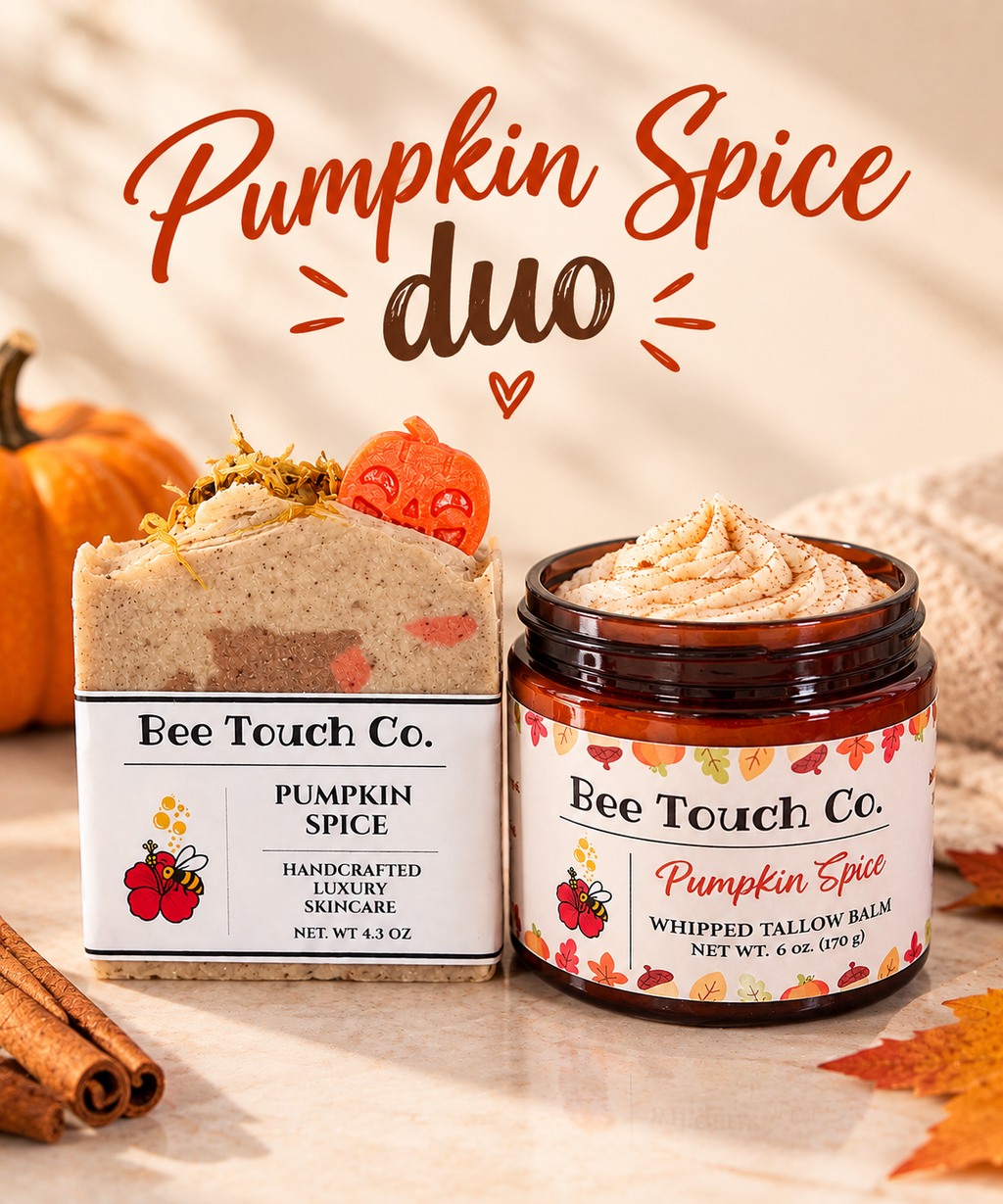 Pumpkin Spice Duo | Jabón Artesanal + Whipped Tallow Balm