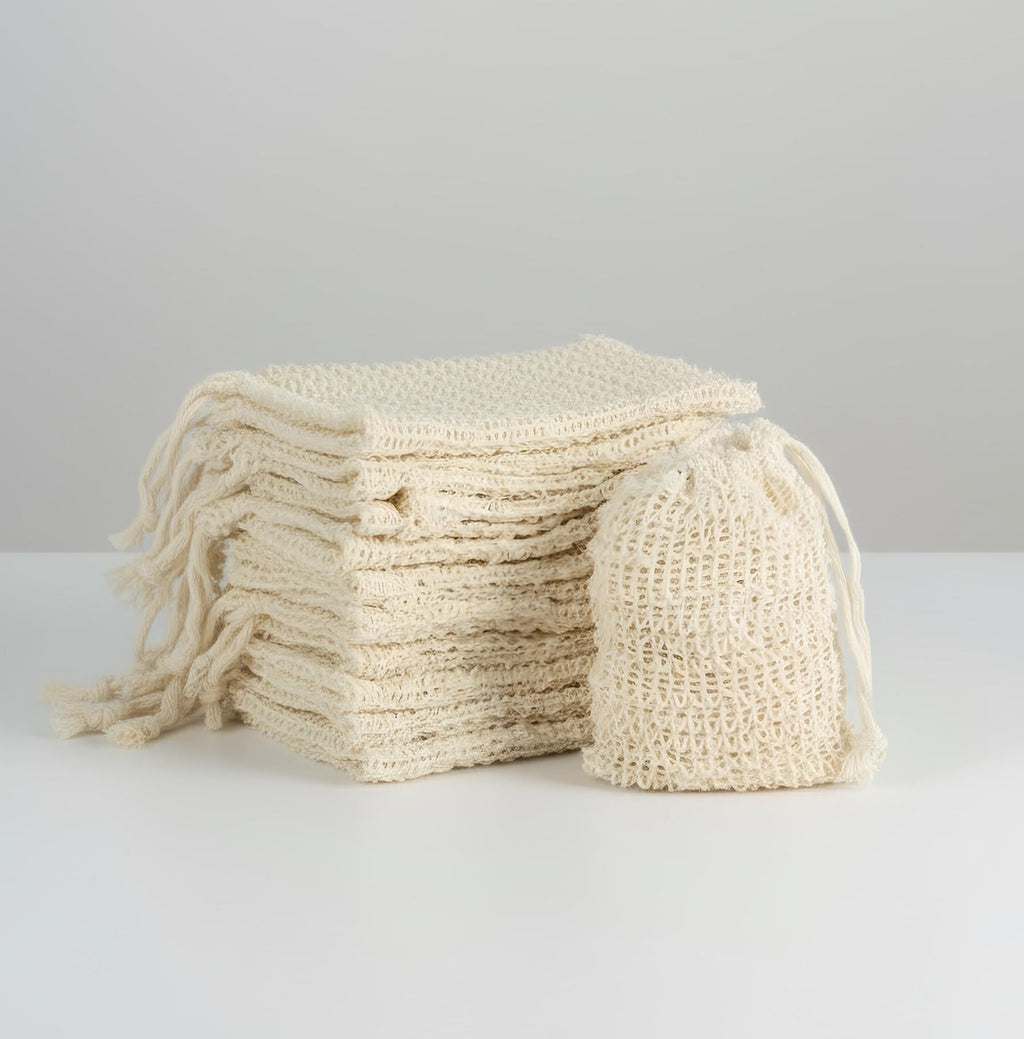 Natural Sisal Soap Saver Bag