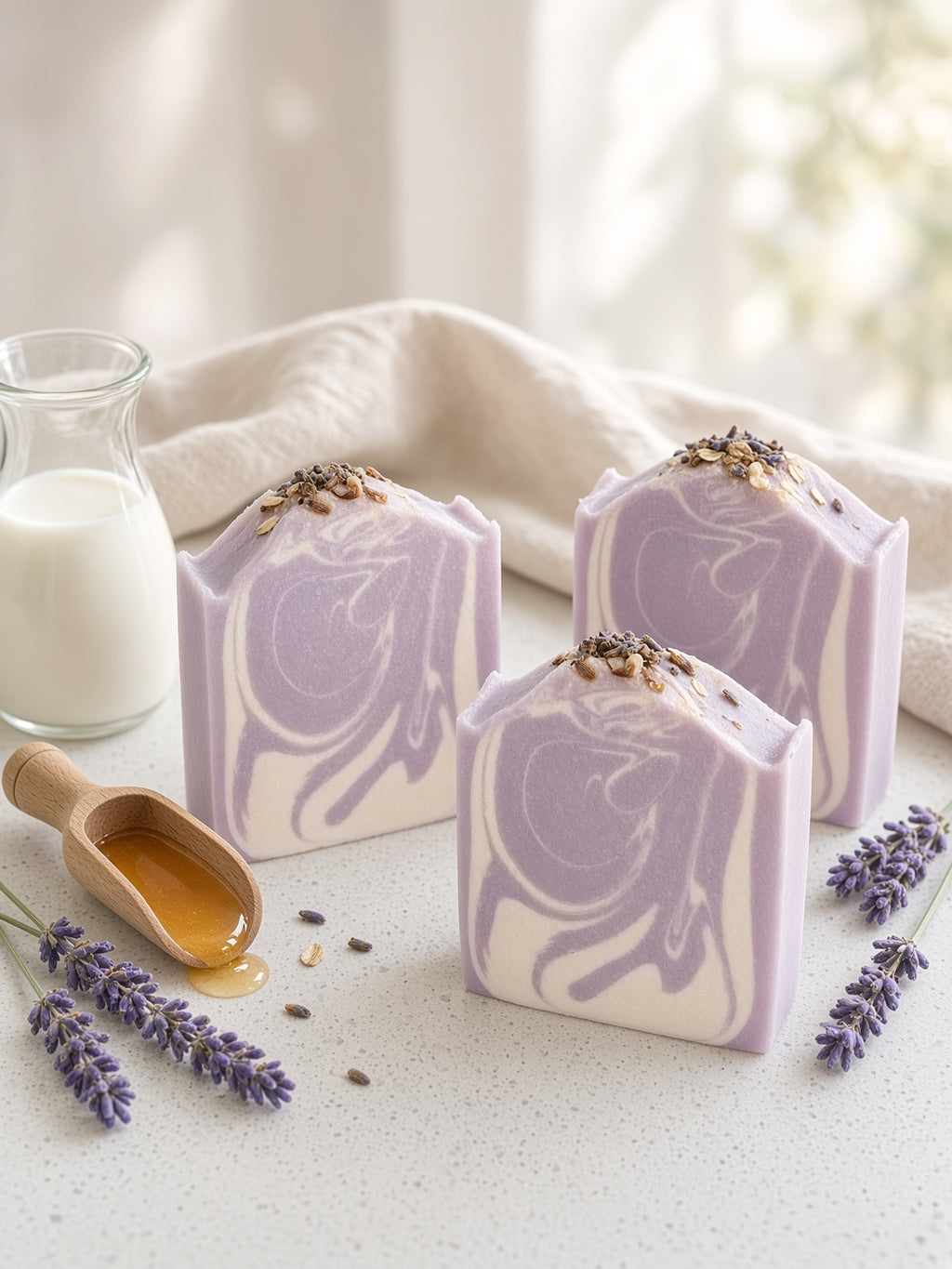 Lavanda, Leche y Miel