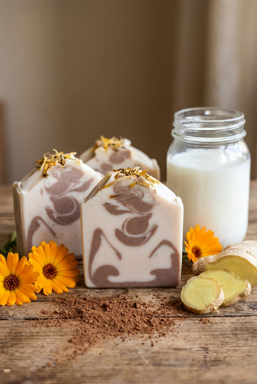 Ginger, Cocoa & Milk