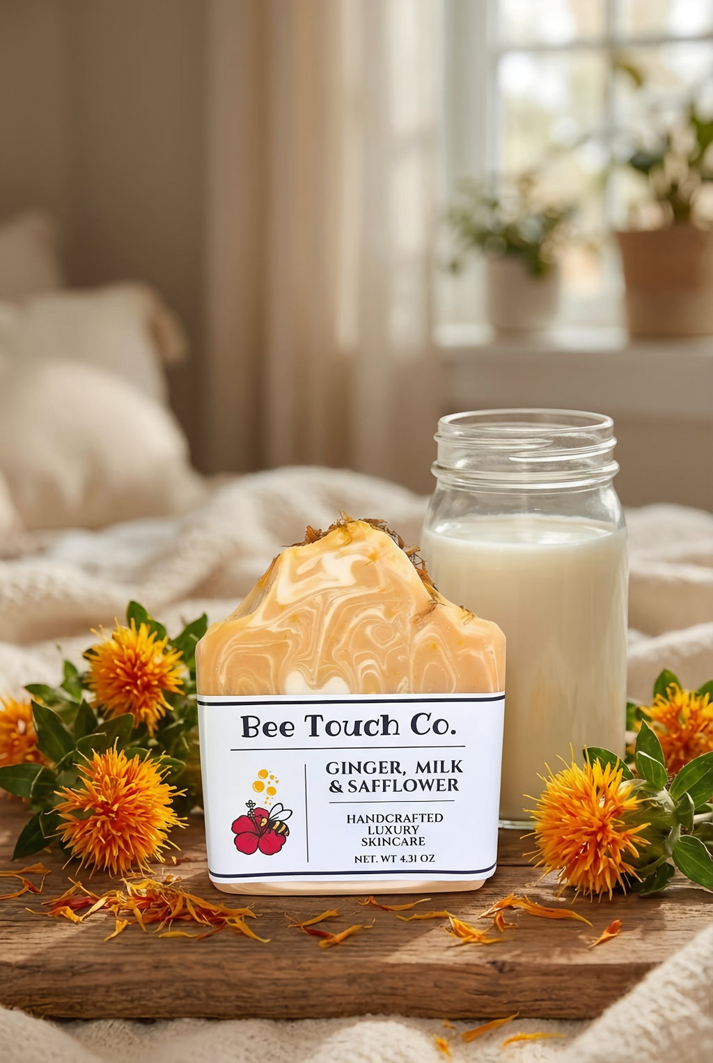 Ginger, Milk & Safflower