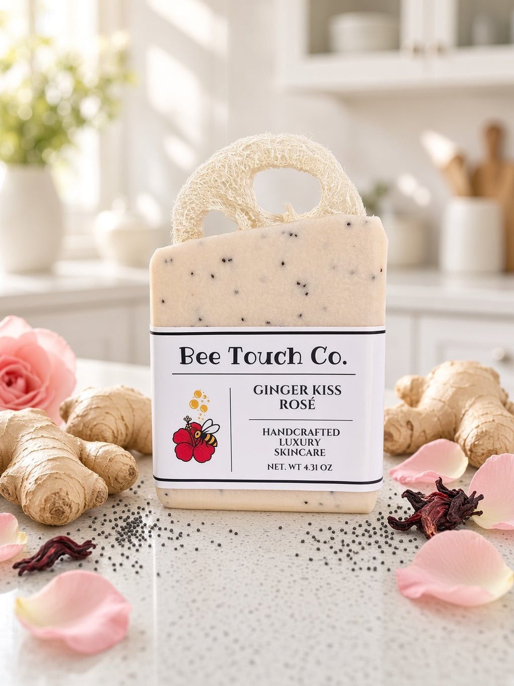 Beso de Jengibre Rosado