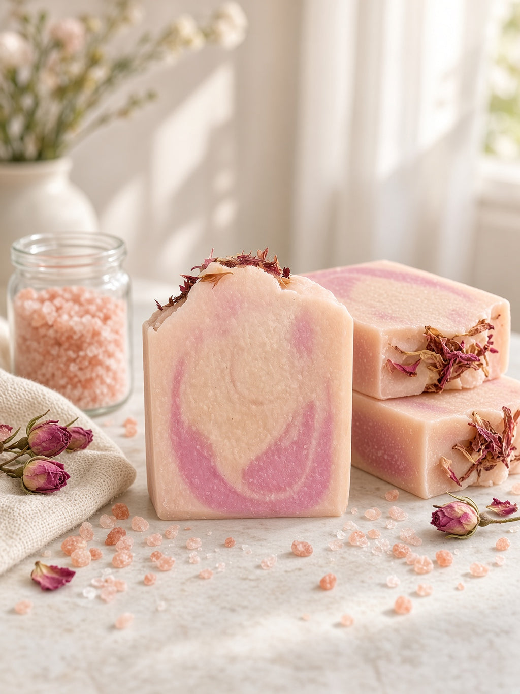 Rose Quartz Himalayan Salt