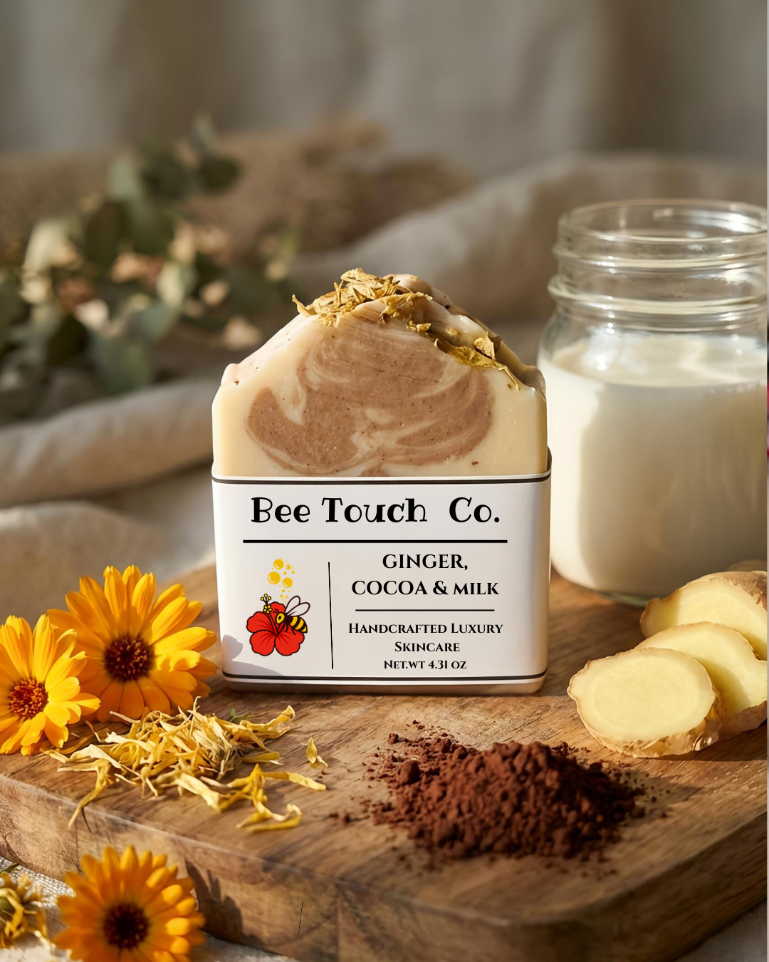 Ginger, Cocoa & Milk