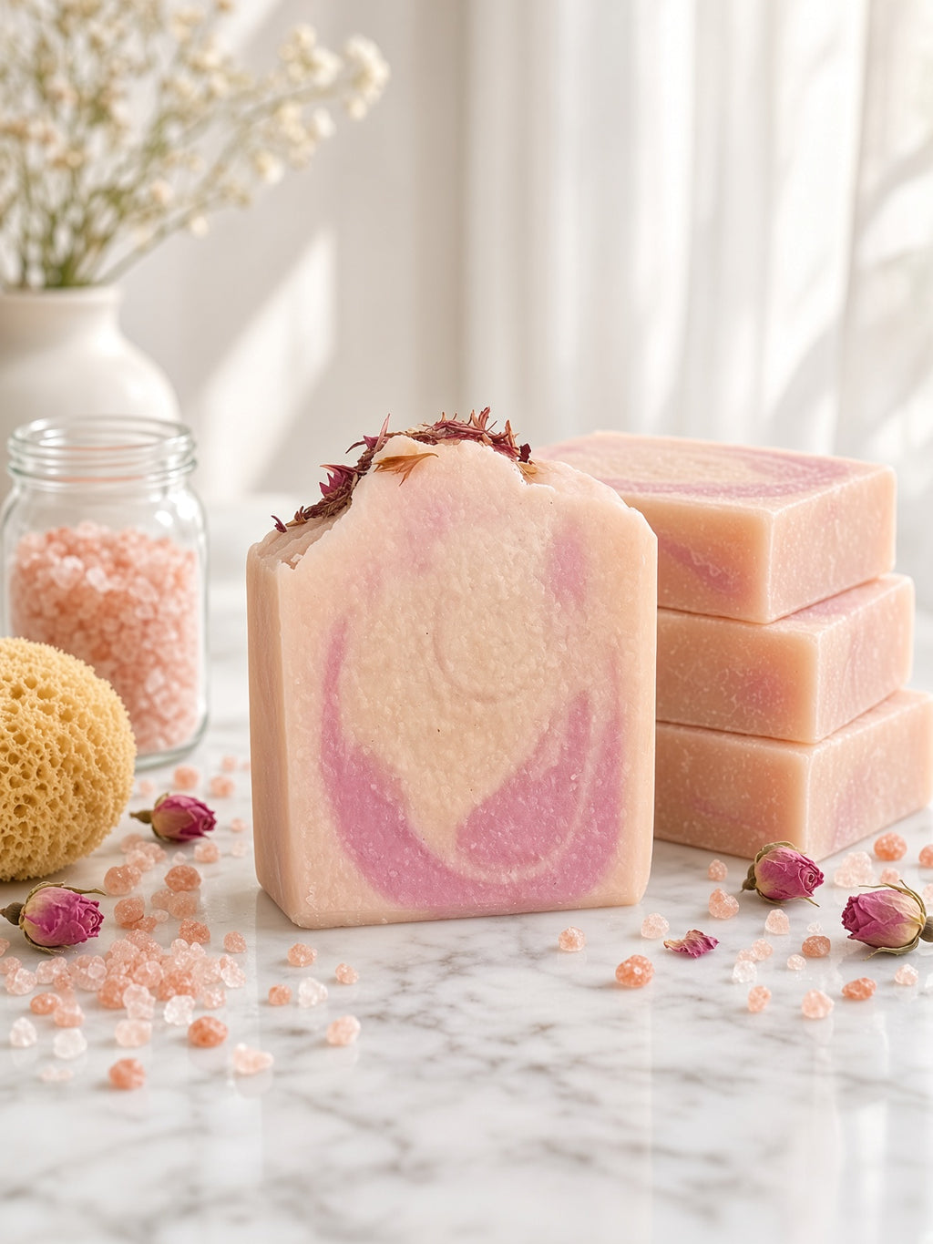 Rose Quartz Himalayan Salt