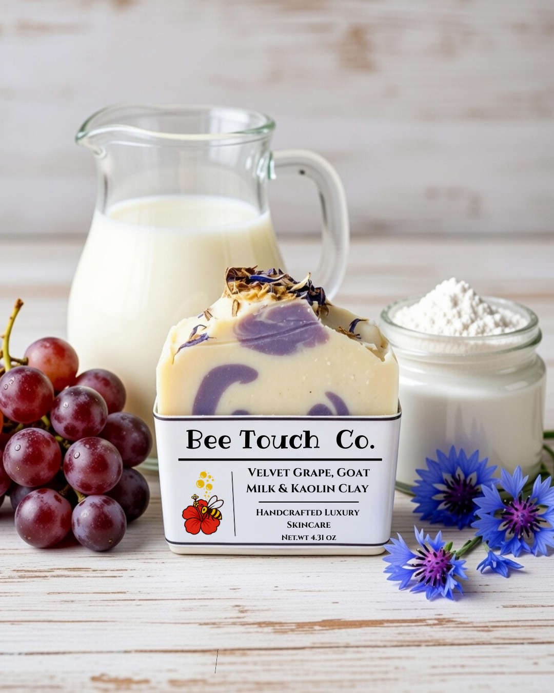 Velvet Grape & Goat Milk Soap Bar
