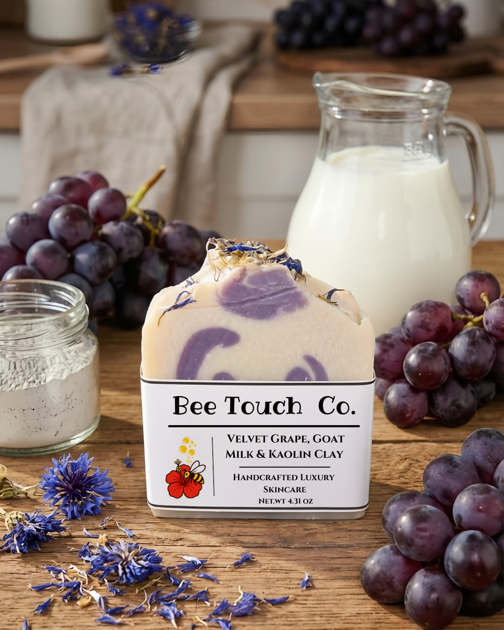 Velvet Grape & Goat Milk Soap Bar